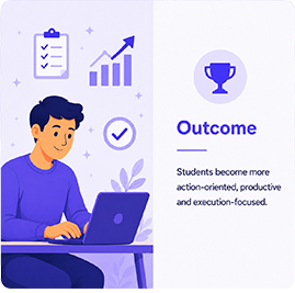 Students become more action-oriented