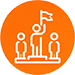 Leadership and influence skills icon